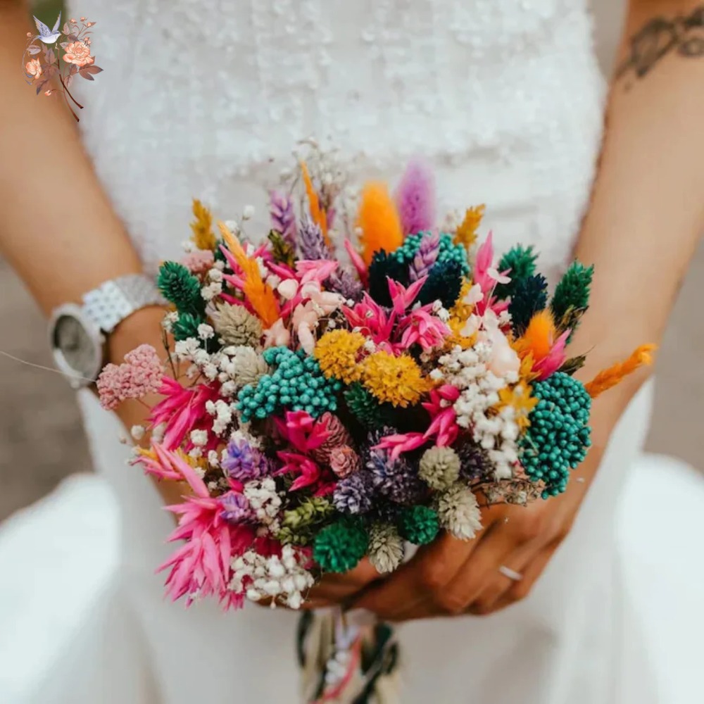 Fiori secchi colorati Bouquet  - Baby Breath Dried recensione e prezzo