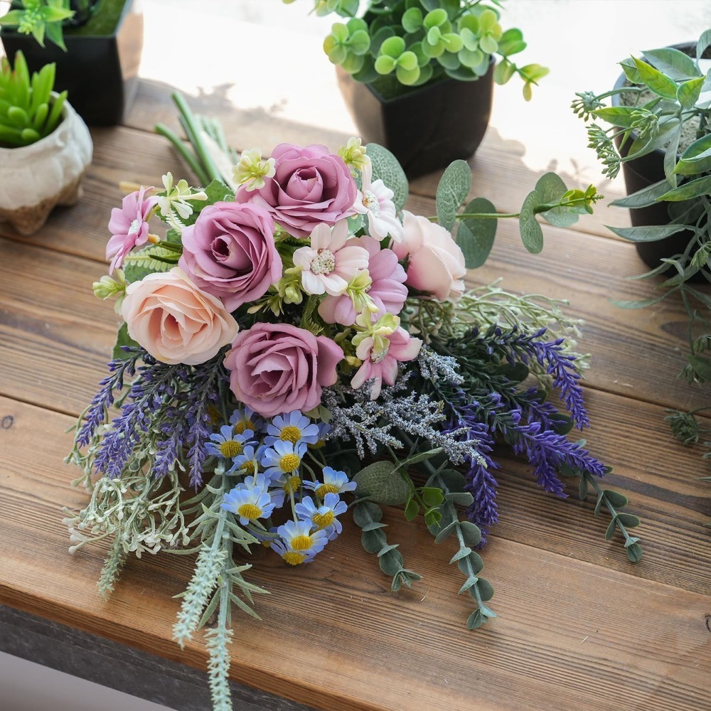 Bouquet di rose secche e gypso - Baby Breath Dried recensione e prezzo